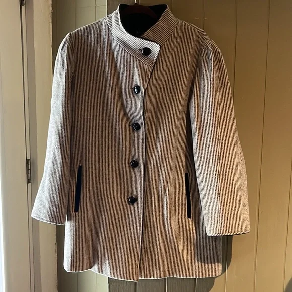 Vintage Wool Coat With Lining Size XL - Picture 2 of 7